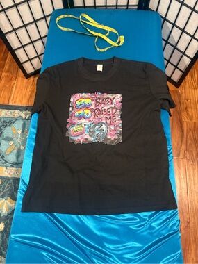 Retro '80s & '90s Graphic Tee - Black (G2)